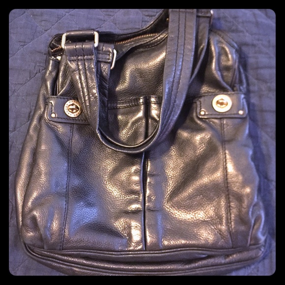 Classic Marc by Marc Jacobs black leather hobo.