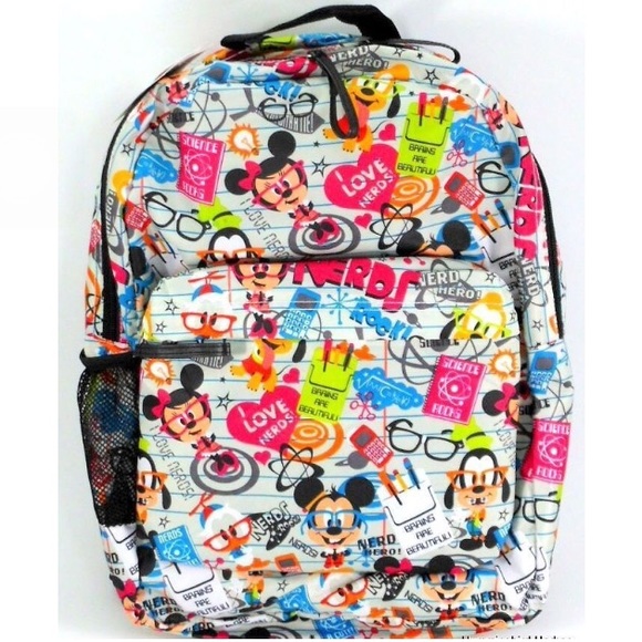 Disney nerds backpack