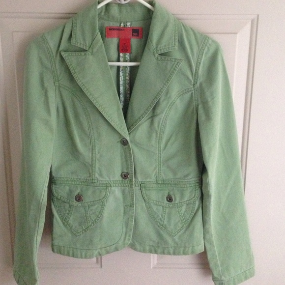 Green Blazer Jacket