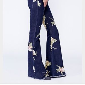 Free People Miami Nights Flare Pants