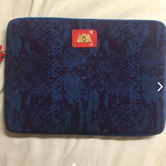 Juicy couture laptop sleeve 13 inch blue