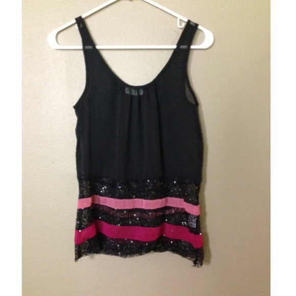 sequined tank!