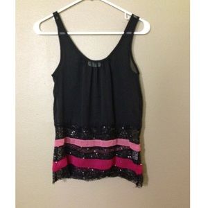 sequined tank!