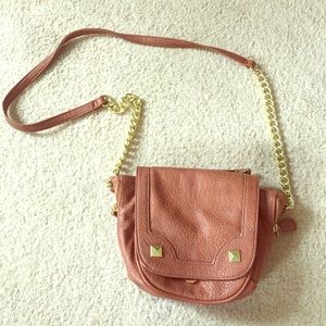 Brown satchel from Steve Madden