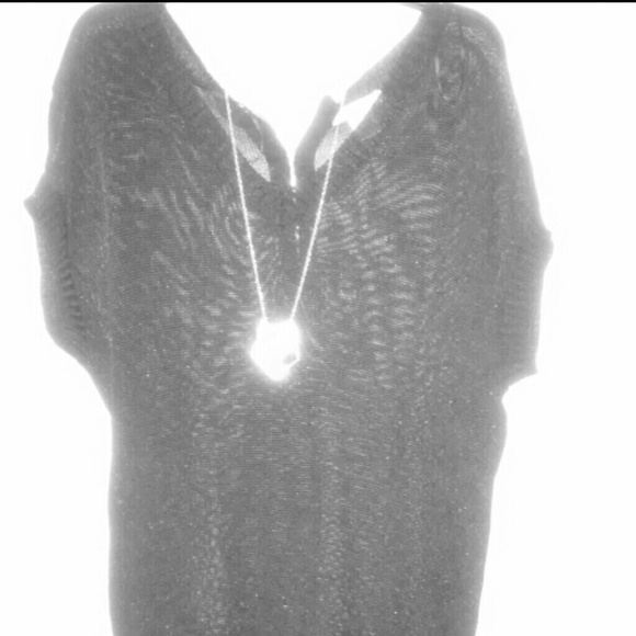 Black sparkle sweater