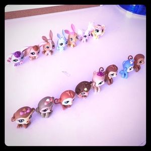 LPS Bunny & Monkey set