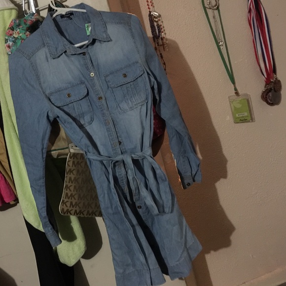 Denim dress