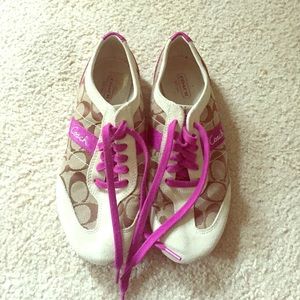 Coach track sneakers