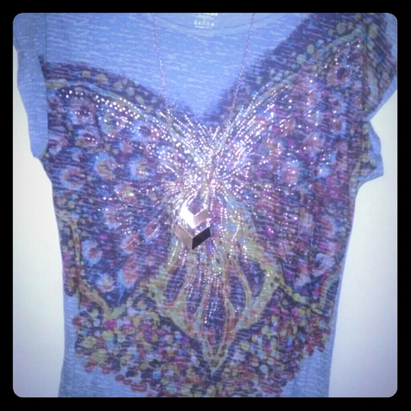 Blue express shirt