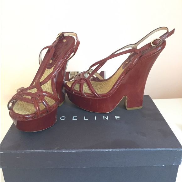 Celine wedge heels