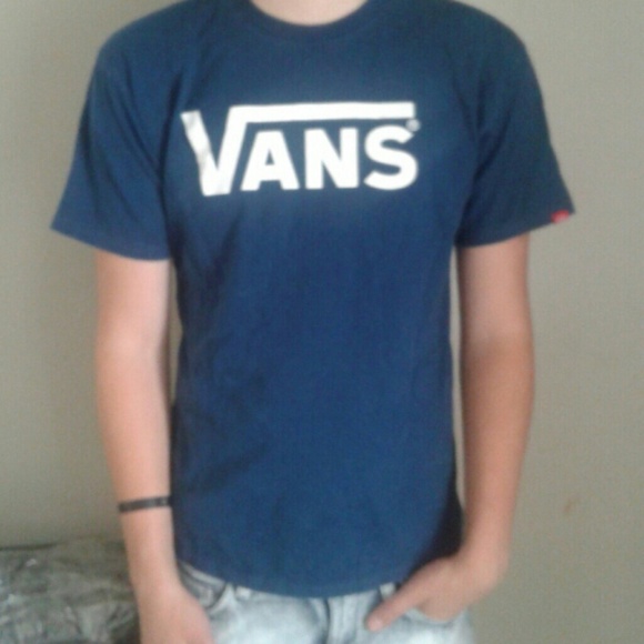 Blue vans shirt (unitsex/male)