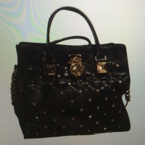 Michal Kors quilted Hamilton Saffiano Large