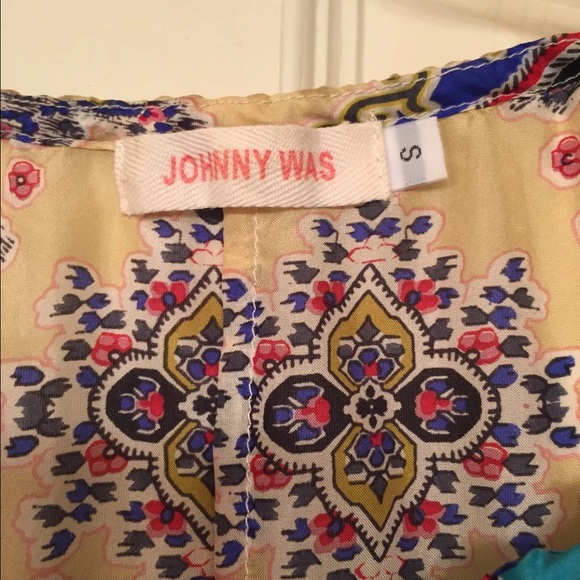 Johnny Was Silk Top - Picture 2 of 4