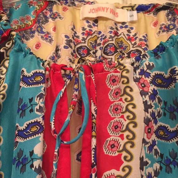 Johnny Was Silk Top - Picture 3 of 4