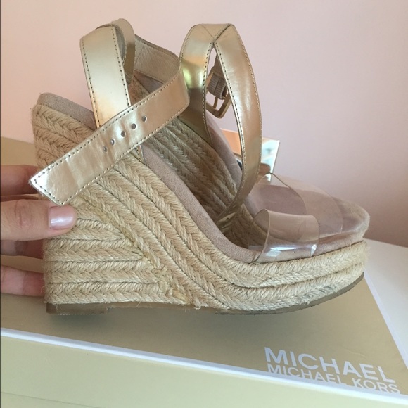 Michael Kors wedge sandal - Picture 1 of 2
