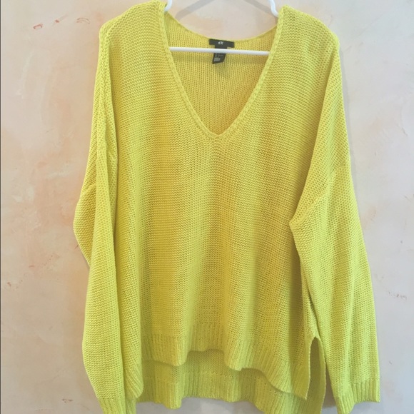 H&M high low oversized sweater