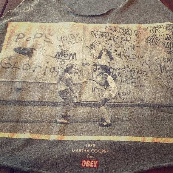 Distressed Crop Top