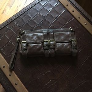 Chocolate Brown Kooba Clutch