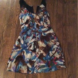 Cute multi-colored dress bought from Madewell.