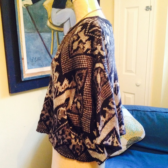 XS Free People intarsia sweater - Picture 3 of 4