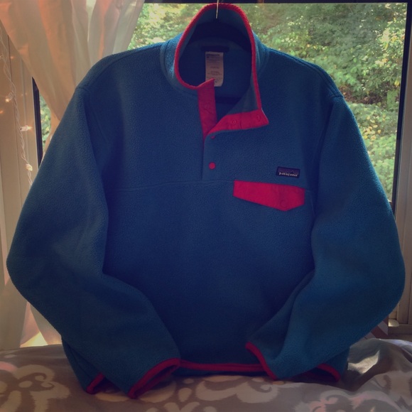 Patagonia Arctic Blue Snap Fleece