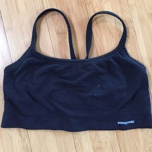 Black Patagonia Sports Bra