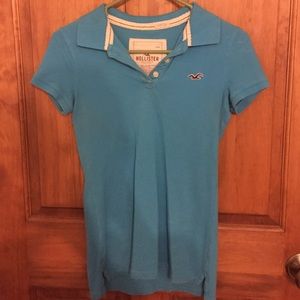 Original Hollister polo in blue. NWOT.