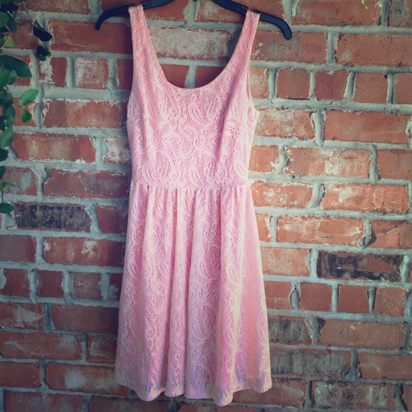 Pink dress