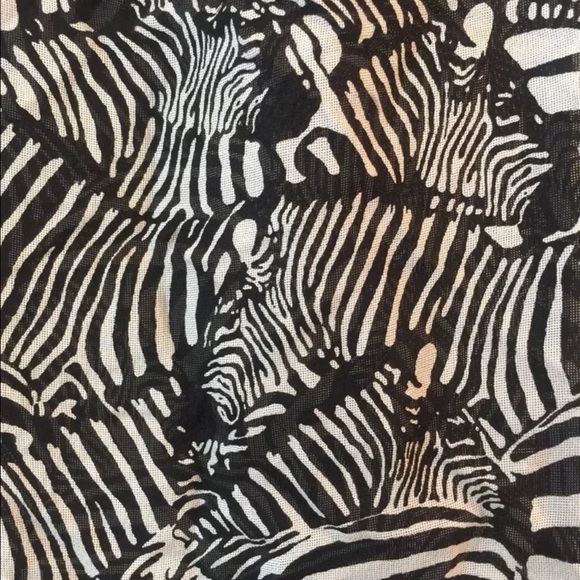Trina Turk Zebra Print Top - Picture 2 of 4
