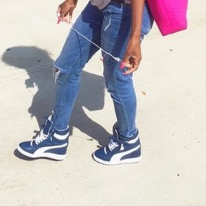 Puma wedge sneakers