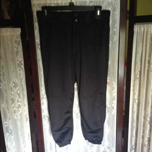 Wilson Black button softball pants! NWOT