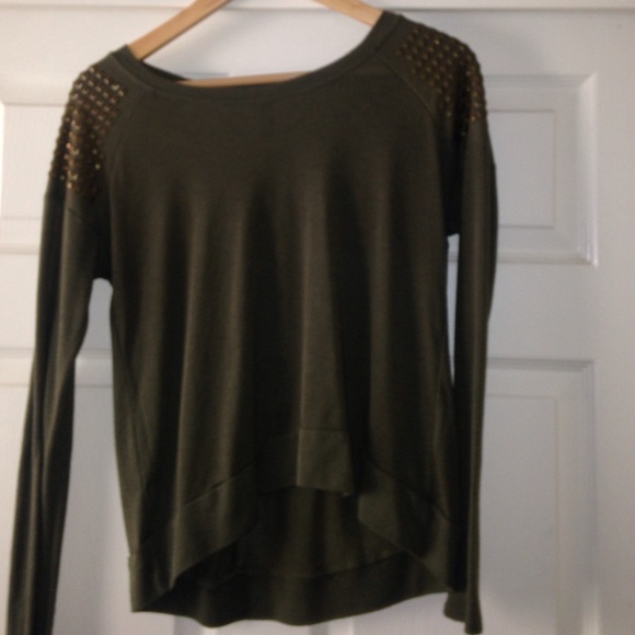 Camp Green Sweater