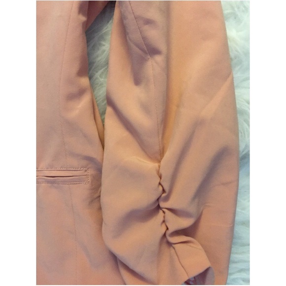 Salmon colored blazer - Picture 2 of 3