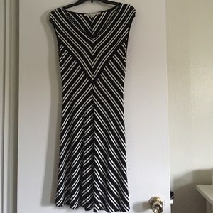 Black & White Stripe Dress Black & White Stripe Dress