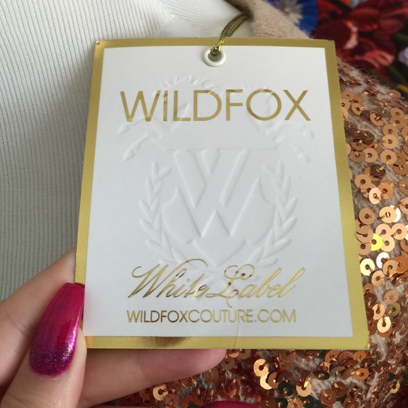 Wildfox gold sequin ballroom cardigan - Picture 2 of 4