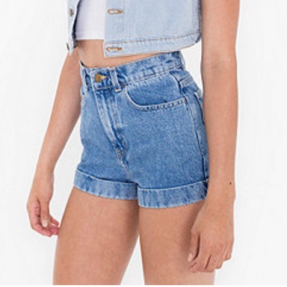 SOLD High waisted American Apparel shorts - Picture 3 of 3