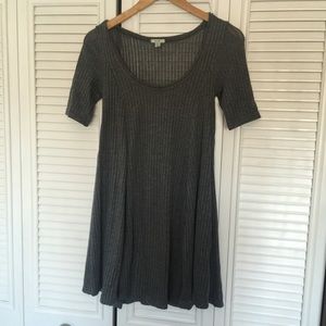 Gray Shift Dress