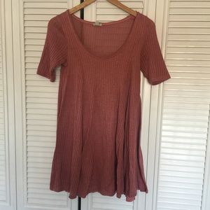 Dusty Rose Shift Dress