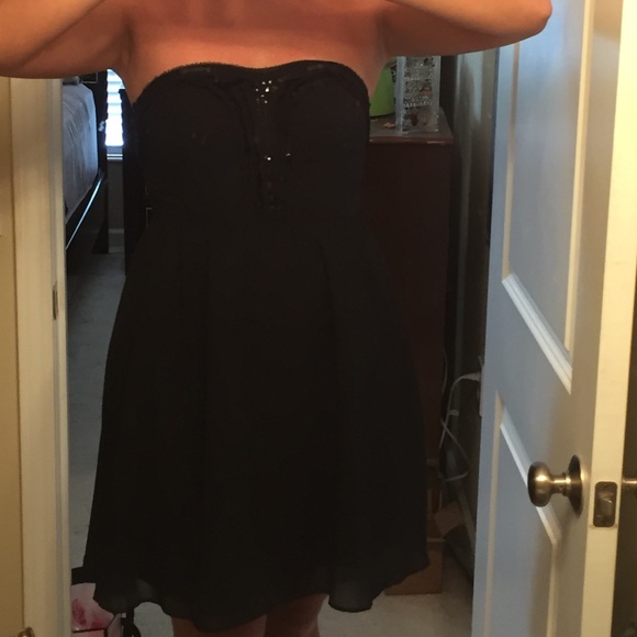 Lauren Conrad black dress