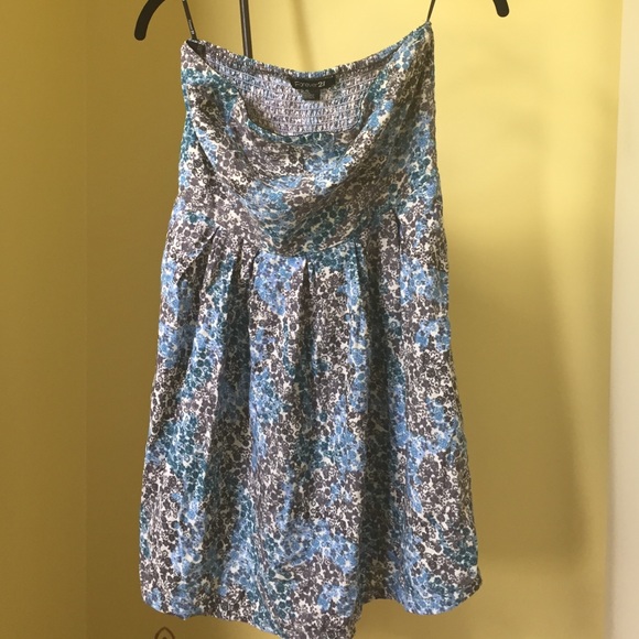 Floral Strapless Dress! 🌻🌸