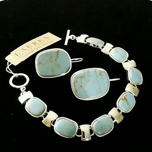 Ralph Lauren Earrings and Bracelet Set