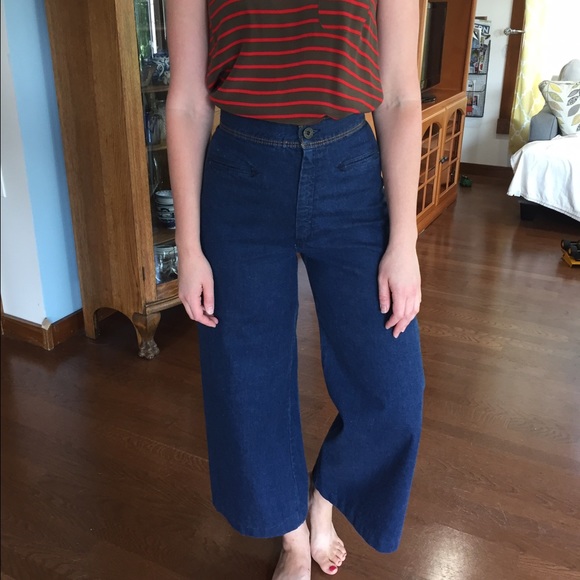 Rare Vintage Bell Bottom Levi Strauss Jeans - Picture 2 of 7