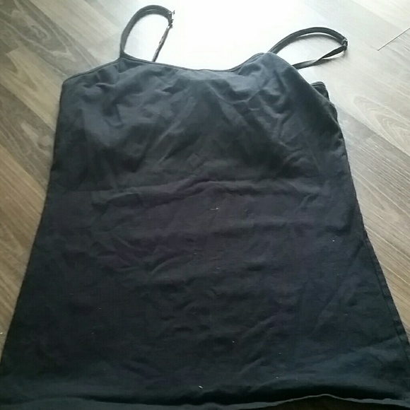 Black cami.