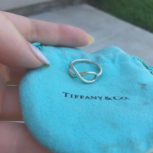 Tiffany Sterling Silver Infinity Ring