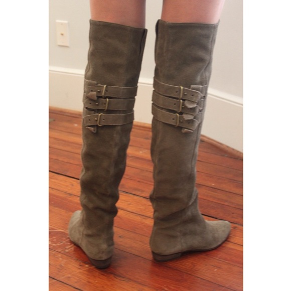 Joie Coachella over the knee suede boots