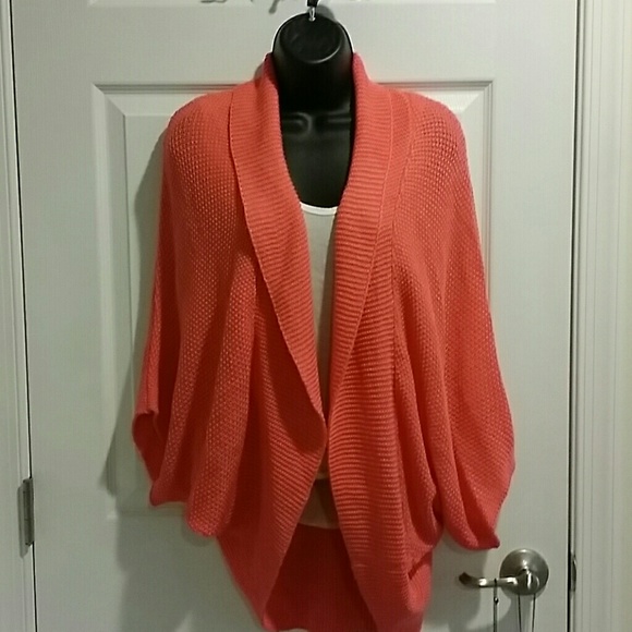 Orange Cardigan