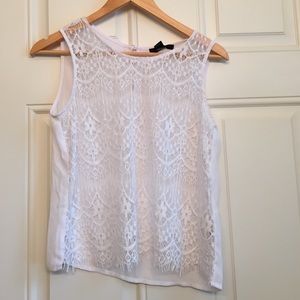 Lace white shirt