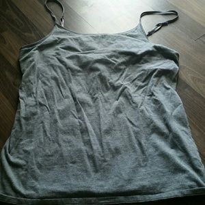 Gray cami.