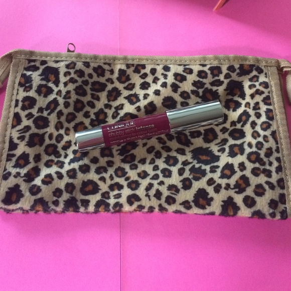 Clinique Other - Clinique moisturizing lip color balm wake up case