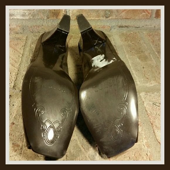 🔻FINAL MARKDOWN🔻 Leather Peep Toe Pumps - Picture 4 of 4